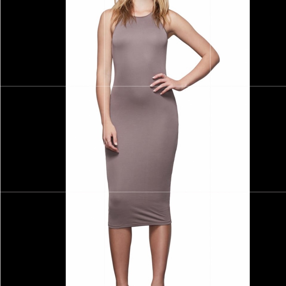 Midi body-con dress